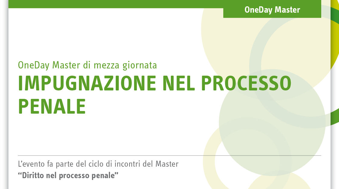 Immagine Impugnazione nel processo penale | Euroconference